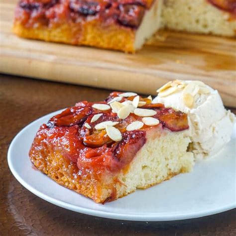 Plum Upside Down Cake Mary Berry Captivating Beauty