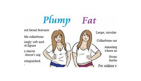 Plump Chubby Meaning Whats The Difference Between And Fat Over The Bridge