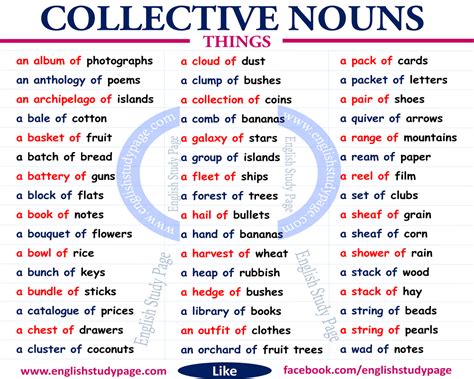 plural nouns and collective nouns