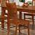plus size dining room chairs