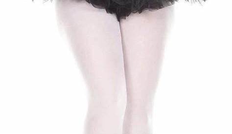 Ladies Harlequin Plus Size Tights Fancy Dress tights White/Black by