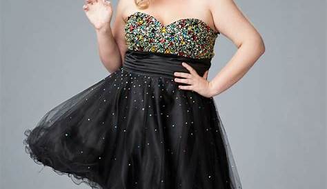 Plus Size Hoco Dresses 2024 LaceBodice Short Prom Dress With Images