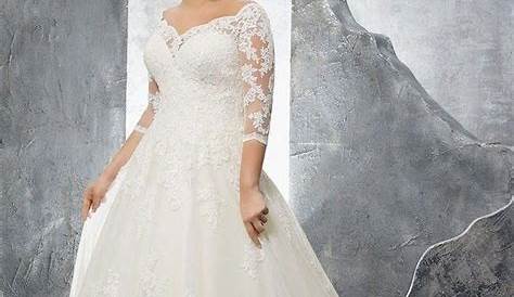 Plus Size Winter Wedding Dresses With Sleeves