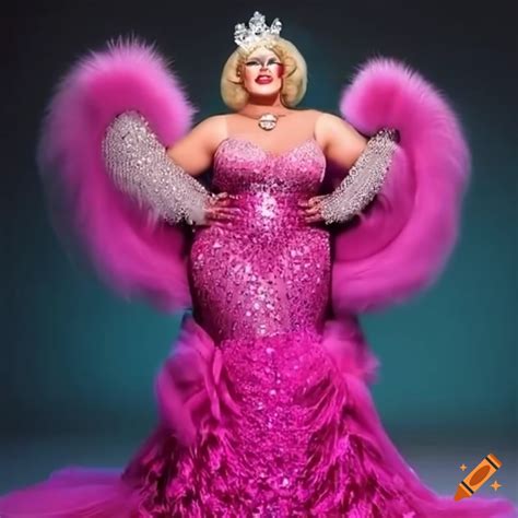 plus size drag queen