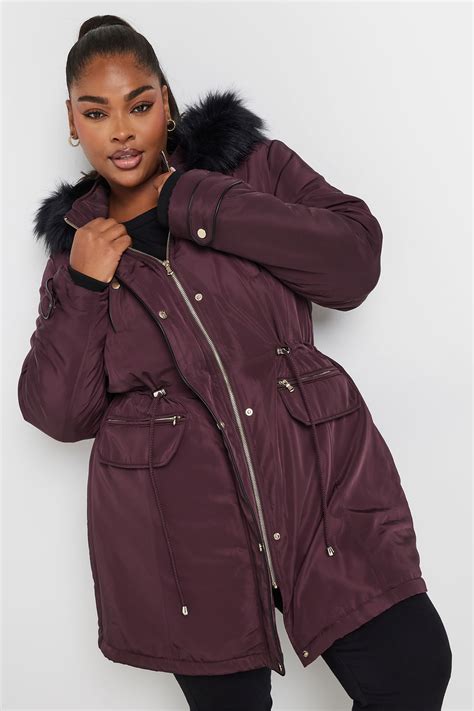 Plus Size Red Wine Jacket