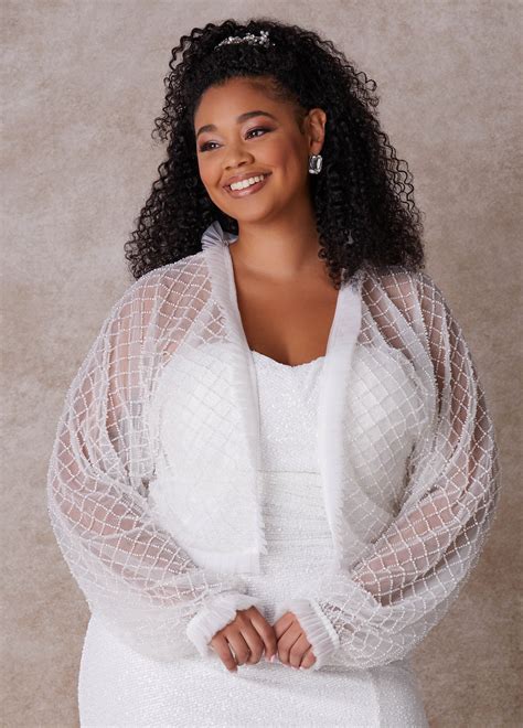 plus size wedding jacket