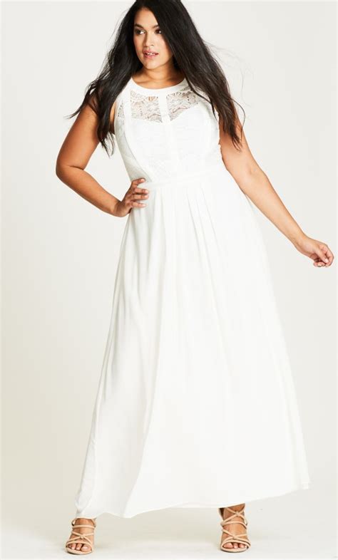 plus size white dress australia sale