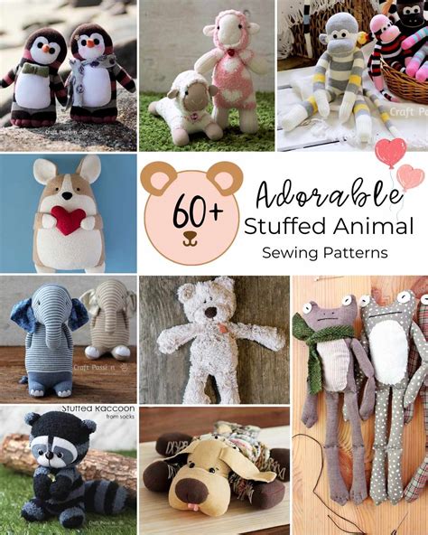 Plush Animal Sewing Patterns: Easy DIY Projects for Kids