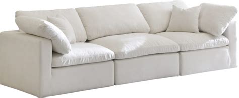 Plush Down Filled Sofa