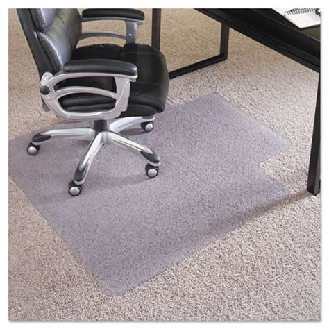 plush pile carpet chair mat