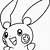 plusle coloring page