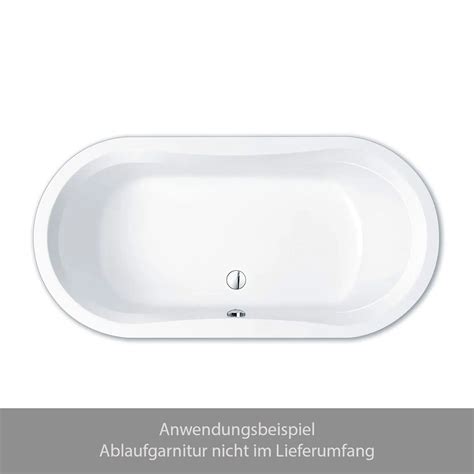 Repabad Pluto OvalBadewanne weiß 00200600001 Emero.de