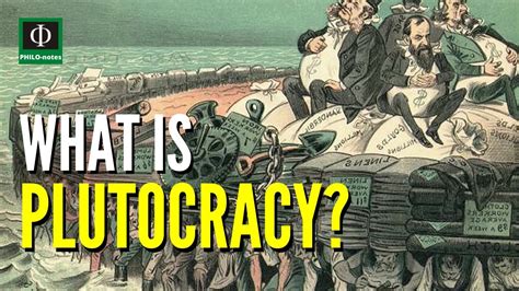 plutocracy meaning in english