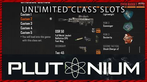 plutonium bo2 17 class slots codes reddit