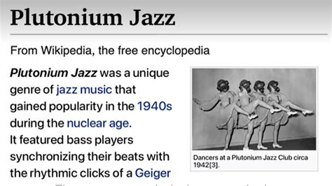 plutonium jazz
