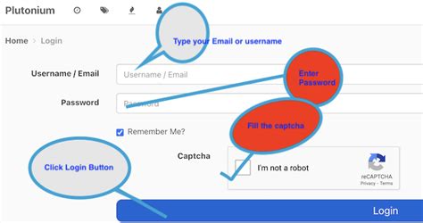 plutonium register account online