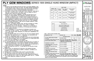 ply gem impact windows