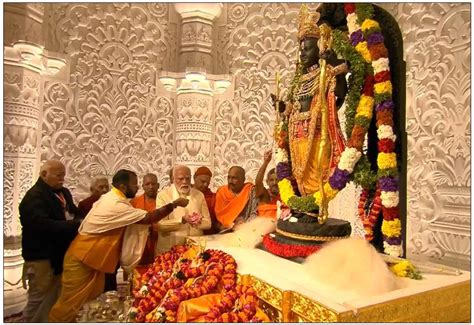 pm modi at ayodhya ram mandir