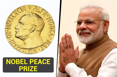 pm modi nobel peace prize