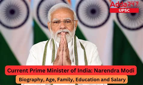 pm narendra modi's age and education