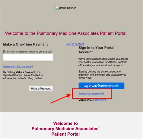 pma patient portal login