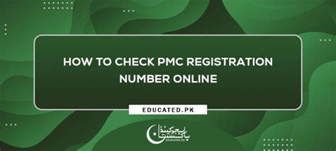 pmc faculty registration online