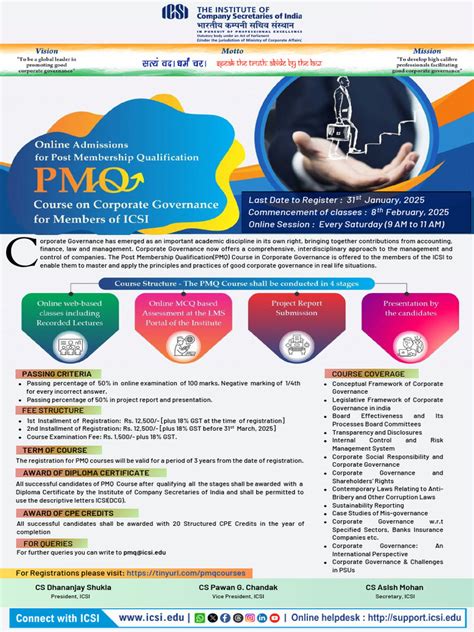 pmq course