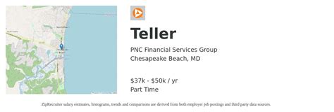 pnc teller salary
