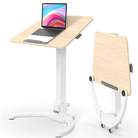 Pneumatic Height Adjustable Sit Standing Desk