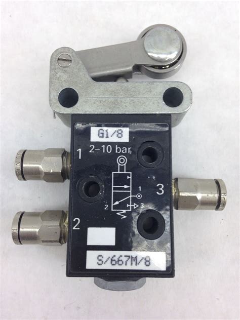 Pneumatic Limit Switch Valve