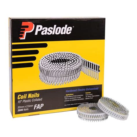 Pneumatic Plastic Collated Nails