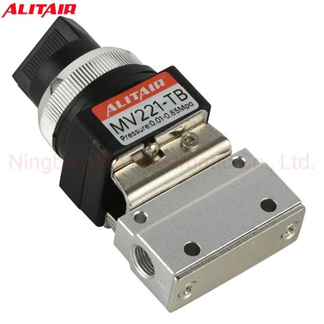 Pneumatic Valve Manual Button