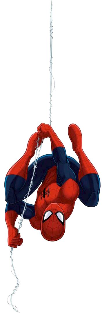Download High Quality spiderman clipart hanging