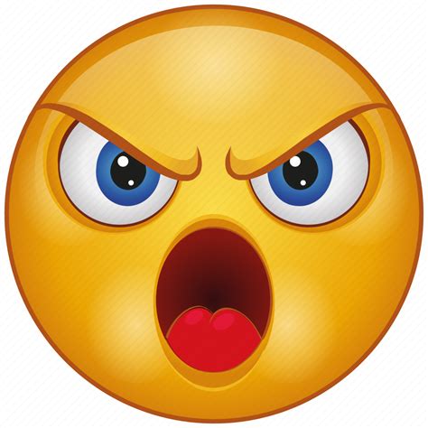Smiley Anger Face Clip art angry emoji png download