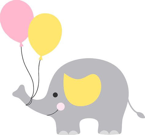 png baby shower elephant