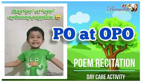Learn Tagalog: Po and Opo - Writing Jing