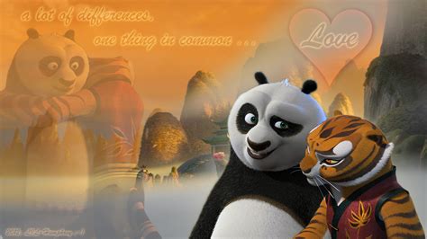 po and tigress kung fu panda 2