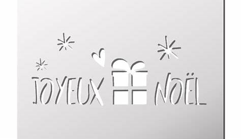 Pochoir Joyeux Noel A Imprimer Gratuit Épinglé Sur Boutique s & Stickers