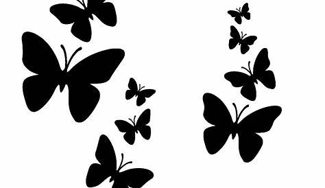 Butterfly Stencil for Painting Kids or Baby Room Mural