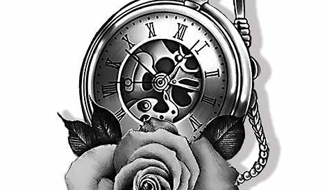 Pin by Budoy Canonigo on Tatto | Watch tattoos, Clock tattoo, Clock