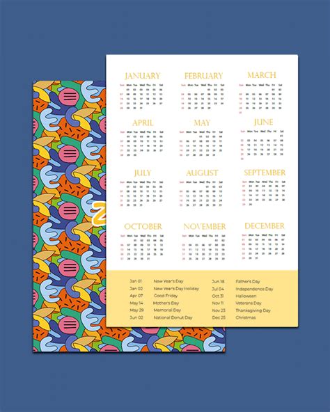 Pocket Calendar Pdf