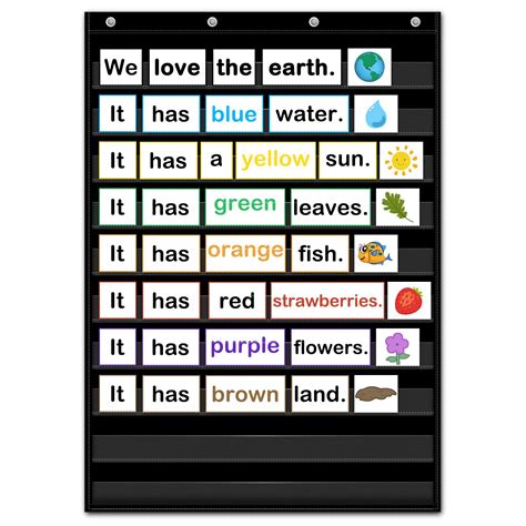 Pocket Chart Word Printables