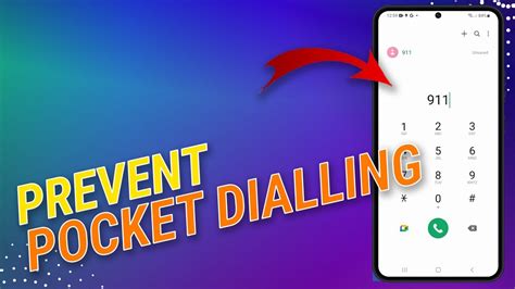 Pocket Dialing Problem