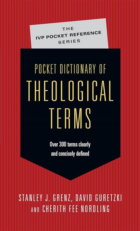 Pocket Dictionary Of Theological Terms