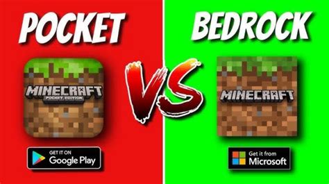 Pocket Edition Vs Bedrock