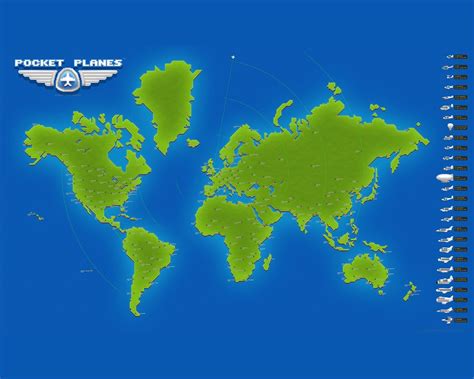 Pocket Planes World Map Printable