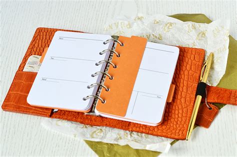 pocket planners and organizers