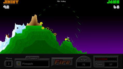 Pocket Tanks Game
