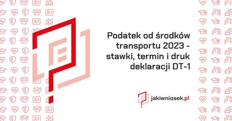 podatek od transportu 2023
