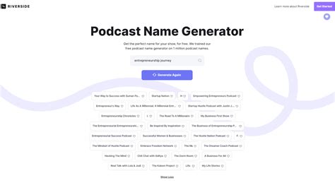 podcast names for random things